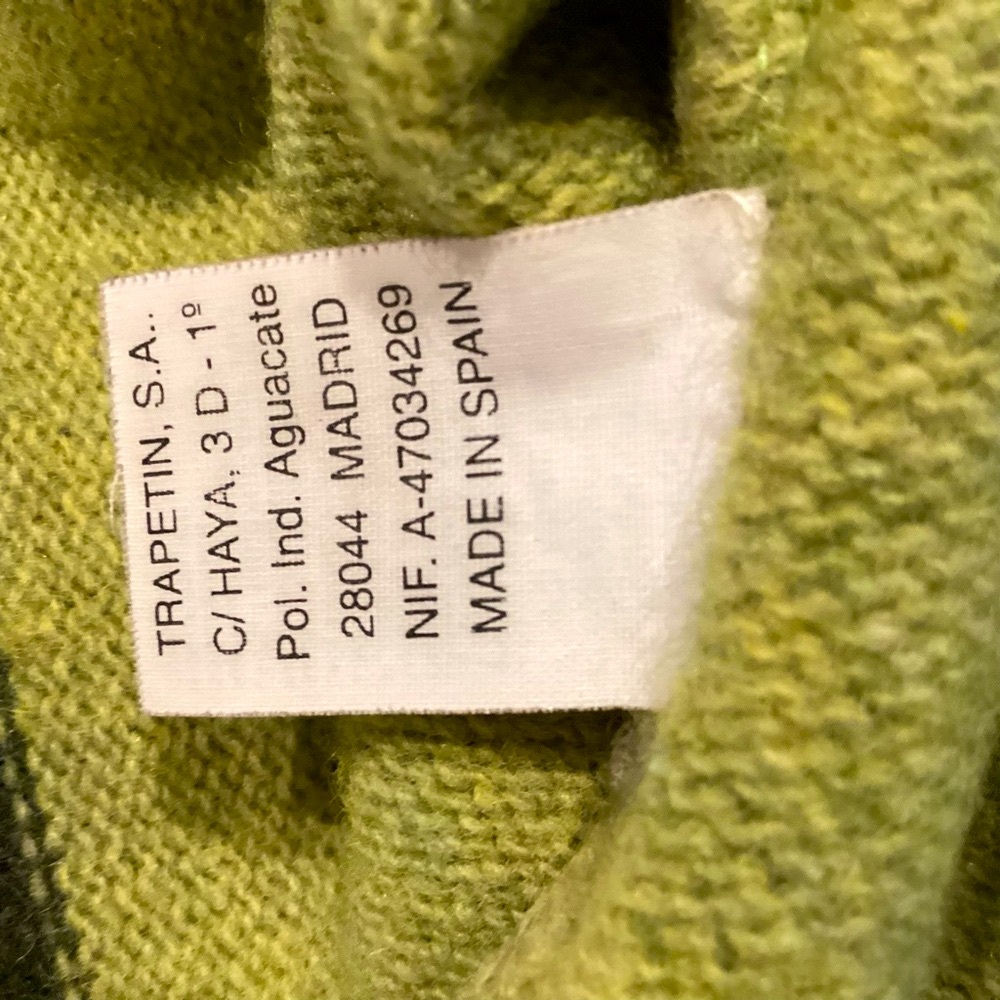 🇪🇸 🖤 Women’s Wool Sweater Made in Spain - Picture 6 of 6